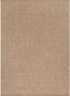 CAMILSON Easy Jute Rug 5x7, Indoor Outdoor Natural Color Fiber Area Rugs for Living Room Patio and Kitchen Rug, Solid Boho Woven Design, Easy-Cleaning, Washable Outside Carpet Alfombras (5 x 7)