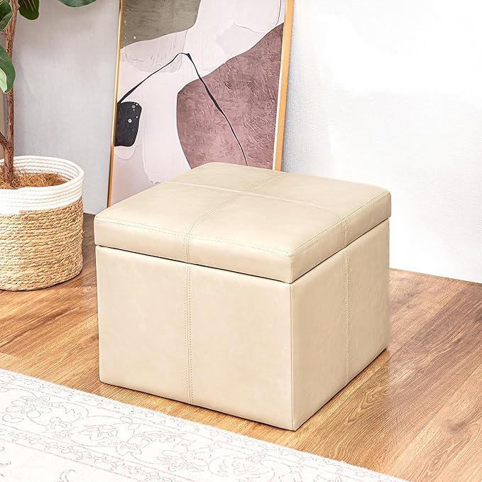 Adeco Storage Ottoman