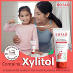 Kids Toothpaste | Natural Strawberry Flavored Anticavity Fluoride Toothpaste Maximum Cavity Protection| EWG Verified, Vegan, SLS Free, Safe to Swallow, Aloe Vera (2Pack)