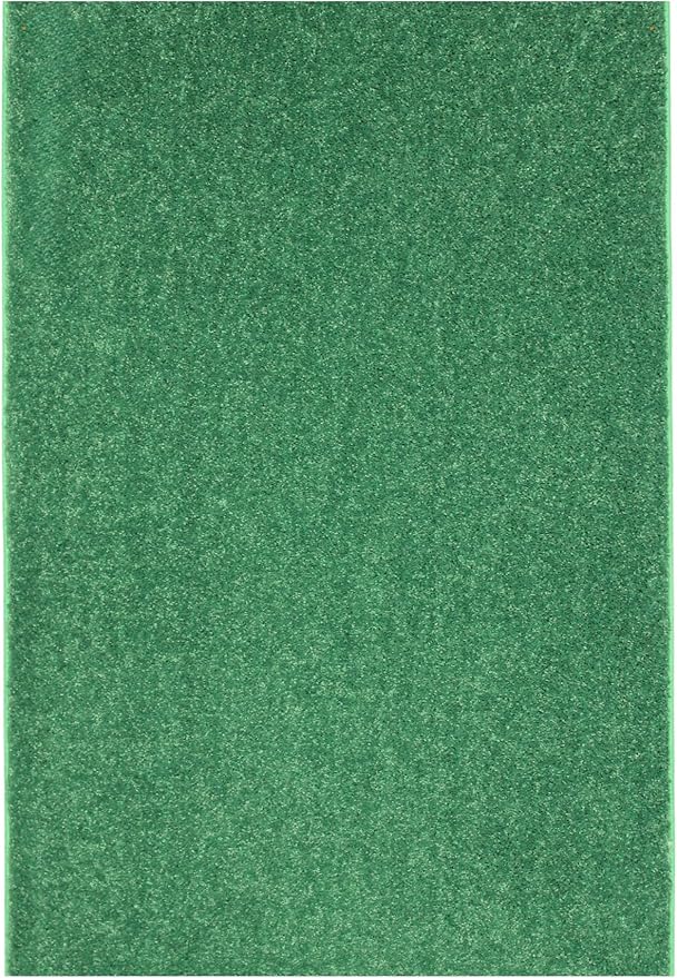 KOECKRITZ Soft and Colorful Kids Classroom Area Rugs (Passes Flammability Pill Test) Many Sizes and Bright Colors to Select from (5' x 5', Froggy)