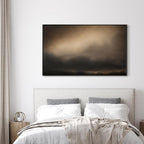 SIGNWIN 30"x60" Extra Large Framed Wall Art Golden Sunset Cloud, Moody Sky Scene for Home Living Room Bedroom Decor (Frame Assembly Required)
