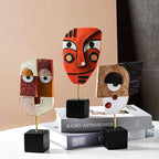 High Spirits - Handcrafted Resin Abstract Sculpture for Home Decor, Modern Book Shelf TV Stand, Living Room, Dining Room Table, Bedroom, Office Desktop, Cabinets Decorative Ornaments