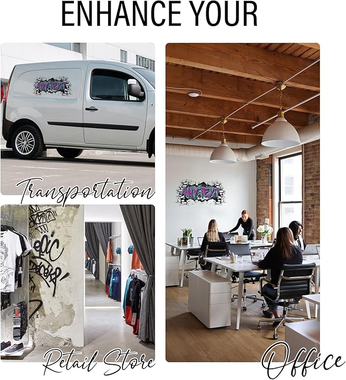 Personalized Gamer Name Decal Graffiti Wall Art Custom Personalized Boys Room Stickers Decals and Stickers for Nursery, Room Decor, Peel & Stick Name Decals for Walls