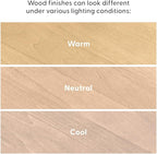 Plank+Beam Solid Wood Console Table, 56 Inch, Sofa Table, Narrow Entryway Table for Hallway, Behind The Couch, Living Room, Foyer, Easy Assembly, Blonde