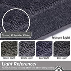 BEQHAUSE Dirt Trapper Door Mat 20" x 32", Doormat Non-Slip Entryway Rugs Washable, Dog Door Mat Stain Resistant and Absorbent Welcome Floor Mat for Front Back Door, Muddy Wet Shoes & Paws, Dark Grey