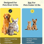 Jasper Dog Toothbrush, 360º Dog Tooth Brushing Kit, Cat Toothbrush, Dog Teeth Cleaning, Dog Finger Toothbrush, Use with Dog Toothpaste - Clear 2-Pack