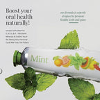 Revitin Toothpaste | Fluoride-Free Prebiotic Mint Tooth Gel | No SLS, Gluten Free, Dye Free, GMO Free, No Sweeteners | Non-Toxic, Kid Approved