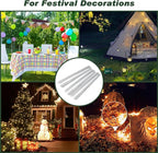 FEED GARDEN 6 Inch 500 Pack Galvanized Landscape Staples Plant Cover Pins 11 Gauge Tent Stakes Garden Stakes Landscaping Fabric SOD Pins Yard Spikes for Decoration Weed Barrier Fabric