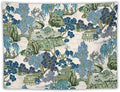 Chinoiserie Tapestry,Asian Watercolor Abstract Art Tapestry,Asian Japanese Wall Tapestry, Nature Landscape Tapestries for Bedroom Living Room Decor 60"x50"