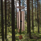 50 Inch Wind Chimes for Outside Deep Tone Large Sound Church Bell Rings Memorial Mother Day Copper Vein Thickness of Tube 3.6mm Taiwan Made