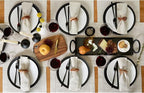 Solino Home Linen Light Natural Table Runner 36 Inches - Classic Hemstitch, 100% Pure Linen Coffee Table Runner 14 x 36 Inch Ideal for Dresser Tables - Fall, Autumn, Halloween, Thanksgiving