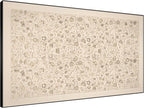 SIGNWIN 46"x72" Extra Large Framed Wall Art Vintage Botanical Sketch with Detailed Floral Pattern, Classic Nature Illustration for Home Living Room Bedroom Decor (Frame Assembly Required)