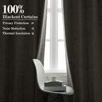 150 Inches Extra Wide Room Divider Draperies, Pinch Pleat Drapes, Absolutely Blackout Sliding Door Drapery, Total Privacy Ceiling Track Curtains, 150" W by 102" L, Greyish White (1 Panel)