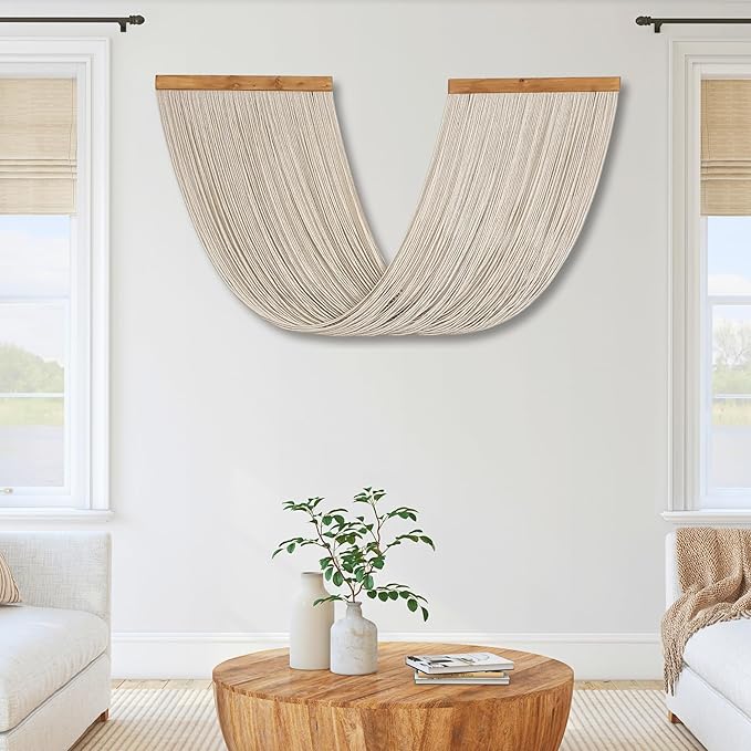 Knots & Beyond Macrame Wall Hanging Large, Boho Wall Tapestry, Bohemian Wall Decor, Fiber Wall Art
