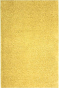 Kids Classroom Area Rug 6x6 - Soft Non-Slip Lemon Yellow by KOECKRITZ
