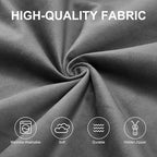 Hobestluk 3FT Bean Bag Chair Giant Bean Bag Chairs for Adults Large Bean Chairs with Removable Cover, Beanbag Chair with Filler, Adult Bean Bag Chairs for Living Room, Bedroom