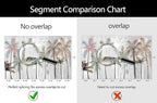 Hand Painted Coconut Tree Wallpaper Bedroom Tropical Plants Leaves Landscape Wall Mural Living Room (Not Peel and Stick)