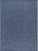 CAMILSON Outdoor Rug 10x14 Modern Area Rugs for Large Indoor and Outdoor Patios and Porches - Waterproof, Washable, Non-Shedding, Easy-to-Clean Outside Carpet (10 x 14, Solid - Navy Blue)