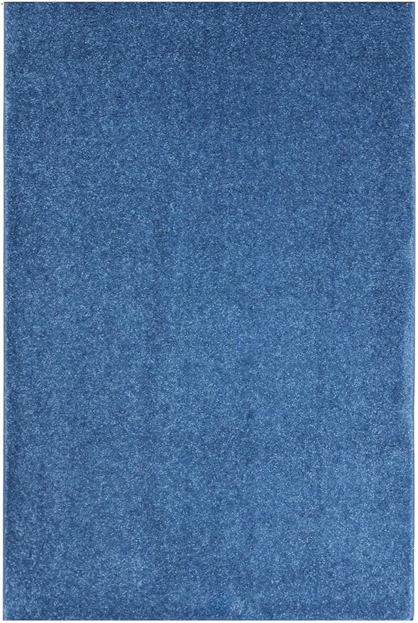 KOECKRITZ Soft and Colorful Kids Classroom Area Rugs (Passes Flammability Pill Test) Many Sizes and Bright Colors to Select from (8' x 12', Royal)