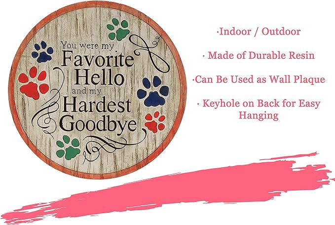 Spoontiques - Garden Décor - When Someone You Love Stepping Stone - Decorative Stone for Garden