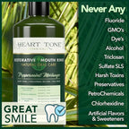 Oral Care Set | Natural Toothpaste, Oil Pull & Mouthwash | Radiant Smile | Fluoride-Free & Clean Ingredients | Mineral Complex | Natural Enamel Care | Botanical Plant Based