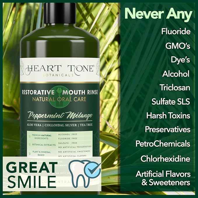 Oral Care Set | Natural Toothpaste, Oil Pull & Mouthwash | Radiant Smile | Fluoride-Free & Clean Ingredients | Mineral Complex | Natural Enamel Care | Botanical Plant Based
