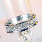 Candle Holders for Pillar Candle, Pillar Crystal Candle Holders, Candlesticks Holder for Wedding, Dining Coffee Table, Centerpieces, Home Decor CH00XM