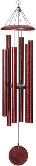 Corinthian Bells by Wind River - 50 inch Ruby Splash Wind Chime for Patio, Backyard, Garden, and Outdoor Decor (Aluminum Chime) Made in The USA