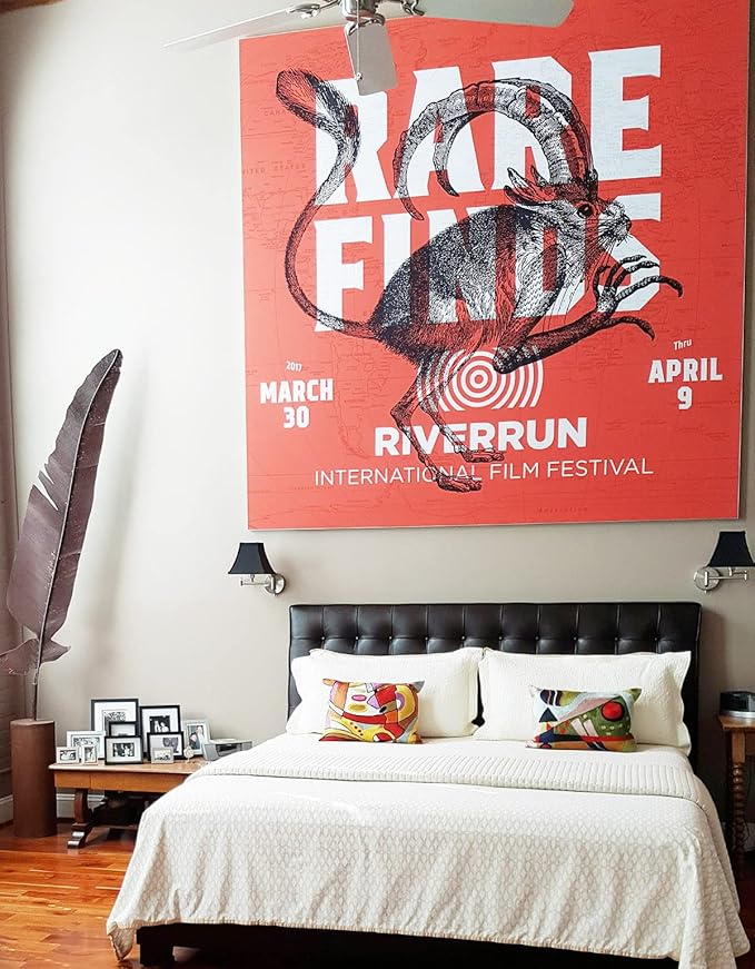 Lumbar Kandinsky Contemporary Throw Pillows - Musical | Modern Pillow Cases | Abstract Pillows | Modern Accent Pillow | Abstract Chair Cushions | Handmade Cushion | Wool Size 14x20