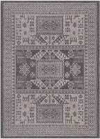 Keen Home Design Terrace Outdoor Area Rug - 4x6 Washable Indoor/Outdoor Rug for Patio, Kitchen, Balcony, Beach, Garden, Deck and Porch, Size: 3'10"x5'7"