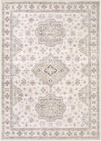 Washable Area Rugs for Living Room - 5x7 Neutral Vintage Distressed Floral Farmhouse Boho Large Soft Floor Rug Indoor Non Slip Carpet for Living Room Bedroom Dining Room Office - Beige Brown