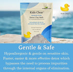 Kids Clear Detox Clay Bath, 100% Pure Sodium Bentonite - Cleansing and Purifying, by -Evenbetternow LLC – 2.5 lb (40 oz) Standard Size