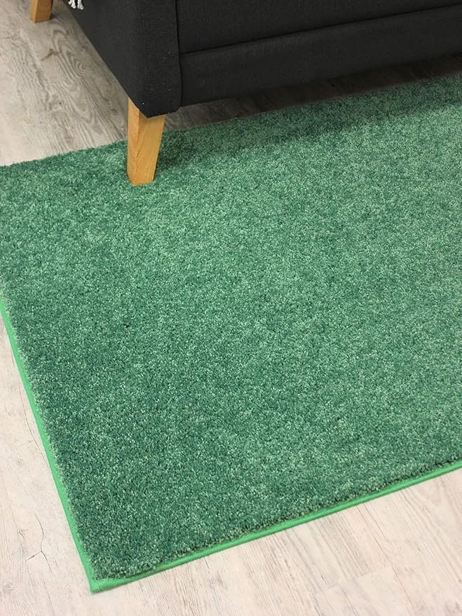 KOECKRITZ Soft and Colorful Kids Classroom Area Rugs (Passes Flammability Pill Test) Many Sizes and Bright Colors to Select from (8' Round, Froggy)