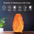 Himalayan Glow Salt Lamp with Dimmer Switch 5-7 lbs