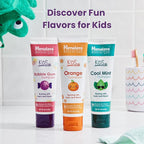 Himalaya Botanique Kids Toothpaste, Herbal, Bubble Gum Flavor, Fluoride-Free, Gentle, No Artificial Flavors or Colors, SLS Free, Gluten Free, Cruelty Free, Vegan, Foaming, 4 Oz, 4 Pack