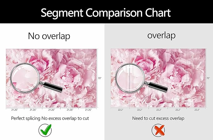 WFBHUA-Pink Floral Wallpaper Mural Peony Flower Wallpaper for Girls Bedroom Wall Murals(Not Peel and Stick)