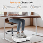 FEIERDUN Vibration Plate Exercise Machine, Vibration Plate for Lymphatic Drainage, Power Plate Vibration Platform for Weight Loss, Toning & Wellness