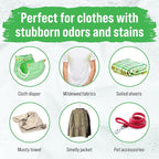 Rockin' Green Hard Rock Powder Laundry Detergent (90 Loads) - Natural Powdered Laundry Detergent, Sensitive Skin Laundry Powder (AC/DSea Breeze)