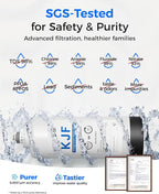Waterdrop Reverse Osmosis System, Instant Hot Water Dispenser, 600 GPD, Reduce PFAS, Tankless, 2:1 Pure to Drain, Under Sink, TDS Reduction, Smart LED Faucet, Hot and Cold Water Dispenser Faucet