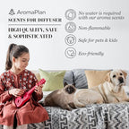 Aromaplan Scents, Clean Smelling Essential Oils, Clean House (5 Fl Oz /148ml)-Fresh Scent Essential Oil for Diffuser, USA Fragrance, Bigger Bottle, Bolder Aroma & Longer Lasting