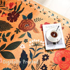 Door Mat Indoor Entrance 2x3 Rug Machine Washable Boho Floral Small Area Rug Non-Slip Low Pile Throw Rugs for Entryway, Kitchen, Front Door Indoor Entrance, Entry, Kids Room (Yellow)