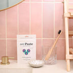 New Formula, Unpaste Toothpaste Tablets, Fluoride Mint, Xylitol Free, Vegan, Plastic Free, Travel-Friendly, Resealable Packet, 250ct, 4 Month Supply