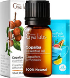 Gya Labs Copaiba Essential Oil for Diffusers - 0.34 Fl Oz - 100% Pure Natural Copaiba Oil for Skin, Self-Care Rituals, Body Comfort Fragrances & Candle Making Scent