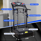 Vibration Platform Workout Machine, Heavy Duty Recovery Whole Body Circulation Vibration Plate 400bl Support for Home Trainer Gym Equipment