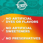 Tom's of Maine Anticavity Kids Natural Toothpaste Variety Pack, Strawberry, Orange Mango, Watermelon Flavors, Kids Toothpaste with Fluoride, Safe for Ages 2 and Up, 5.1 oz (Pack of 3)