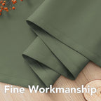 H.VERSAILTEX Blackout Curtains for Bedroom Thermal Insulated Room Darkening Living Room Curtains 84 Inch Long Grommet Privacy Protection Window Curtain Panels/Drapes, 2 Panels, Bronze Green