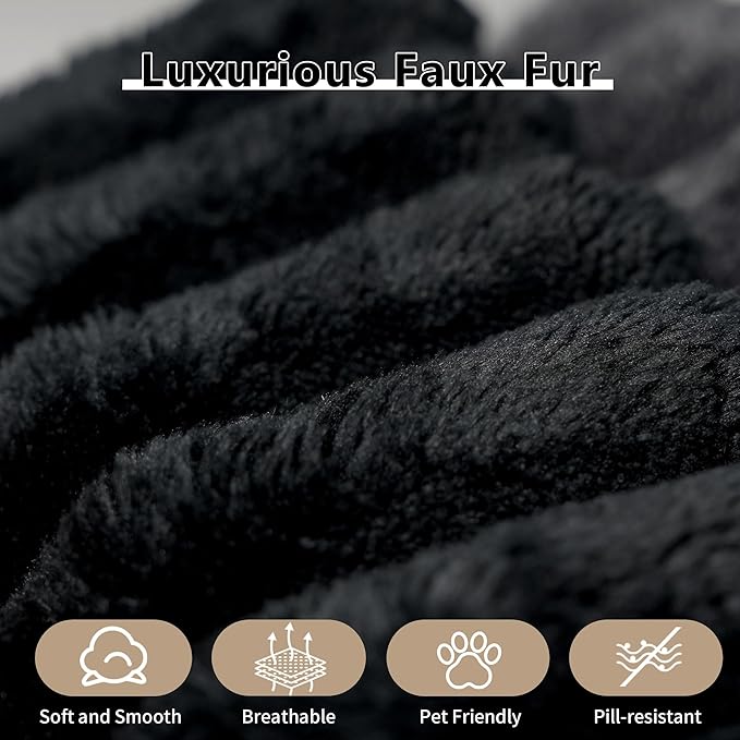 78.74" L Shaped Modern Sofa Modular Sectional Cloud Couch with Ottoman,Upholstered Couches with Plush Corduroy Fabric for Living Room Furniture,Bedroom and Apartment,No Assembly Required,Black