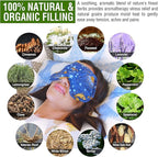Nature’s Approach Aromatherapy Heating Pad 4-Piece Microwave Heating Pad Set with 12 Soothing Herbs