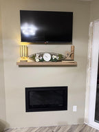 joelsantiques - 36 Inch Wooden Floating Shelves for Wall - 36x8x2 in - Made of Natural Wood - Heavy Duty Rustic Wall Shelves for Bedroom - Perfect for Living Room, Kitchen - Natural