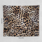 HZOHNAGO Leopard Print Tapestry Nature Wildlife Vintage Cheetah Fur Spot Animal Skin Wild Animals Spots Printed Wall Tapestry Painting Wall Hanging for Bedroom Living Room Dorm 60" W x 50" H